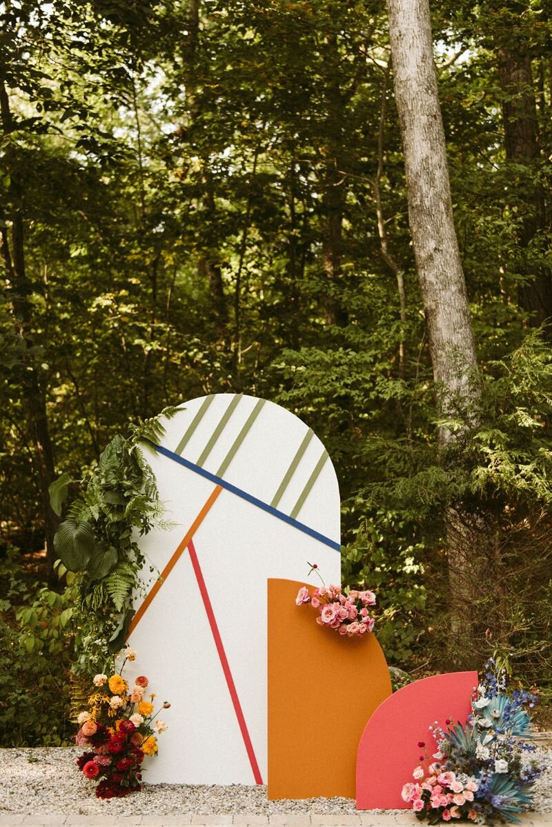 Chatfield Hollow Inn Connecticut Modern Colorful Wedding - Pearl Weddings &amp; Events